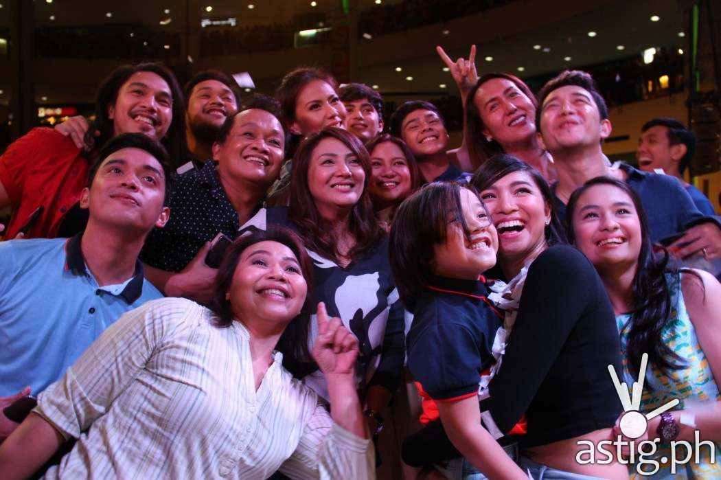 A group photo of the cast and directors of OTWOL