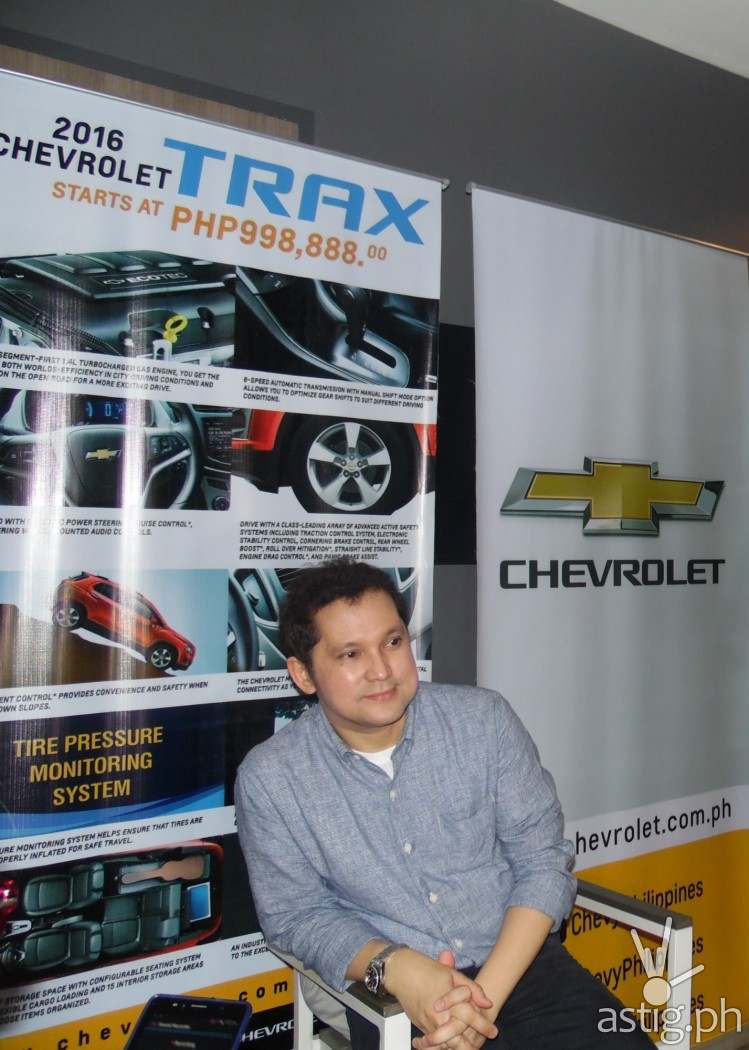 Atty. Alberto Arcilla  President and Managing Director  Chevrolet Philippines