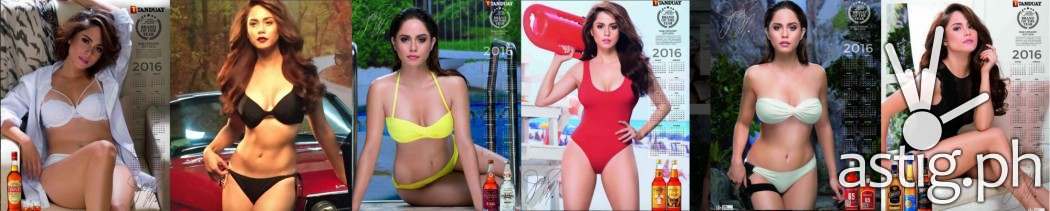 Jessie Mendiola is 2016 Tanduay calendar girl