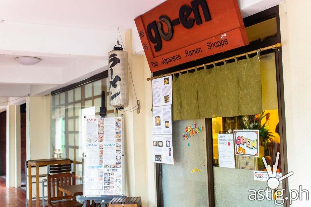 go-en Japanese Ramen Shoppe is located in Quezon City