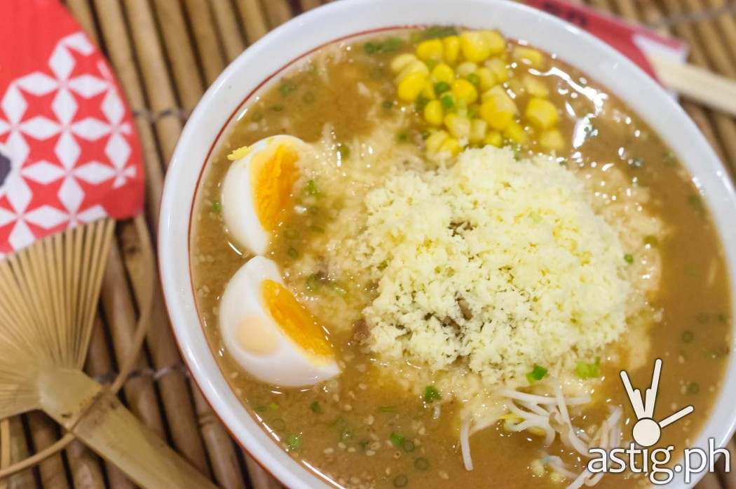 Standard-sized Cheese Ramen (350 PHP) at go-en Japanese Ramen Shoppe