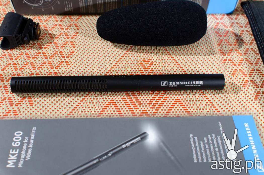 Sennheiser MKE 600 shotgun microphone