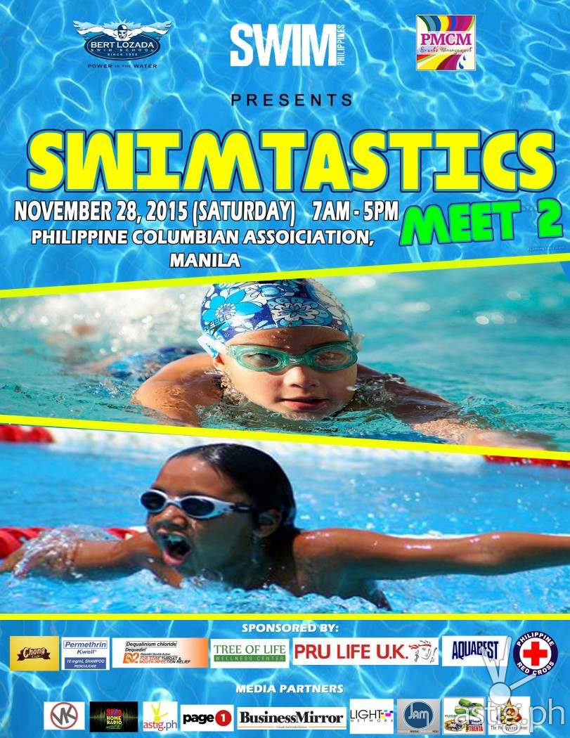Swimtastics 2015 poster