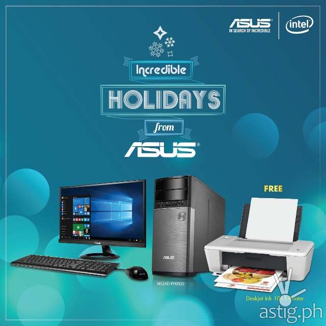 ASUS Dektop PC: Get the Perfect Pair this Christmas
