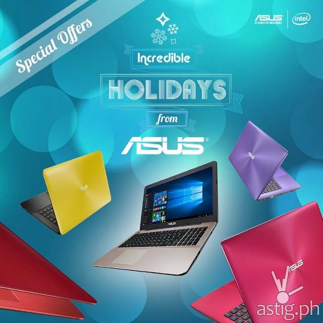 ASUS X-Series Notebooks: Perfect for the X-mas Season