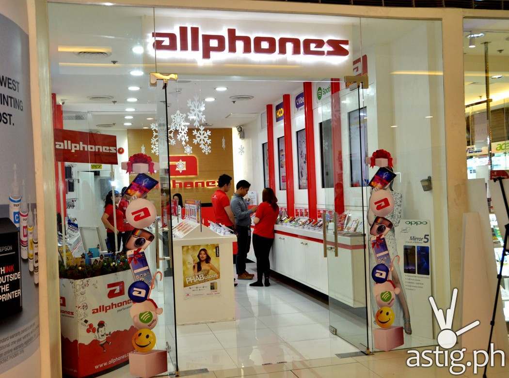 The Allphones store houses a range of devices and digital connectors that customers can choose from to create their own bundle to match their Globe Postpaid plan