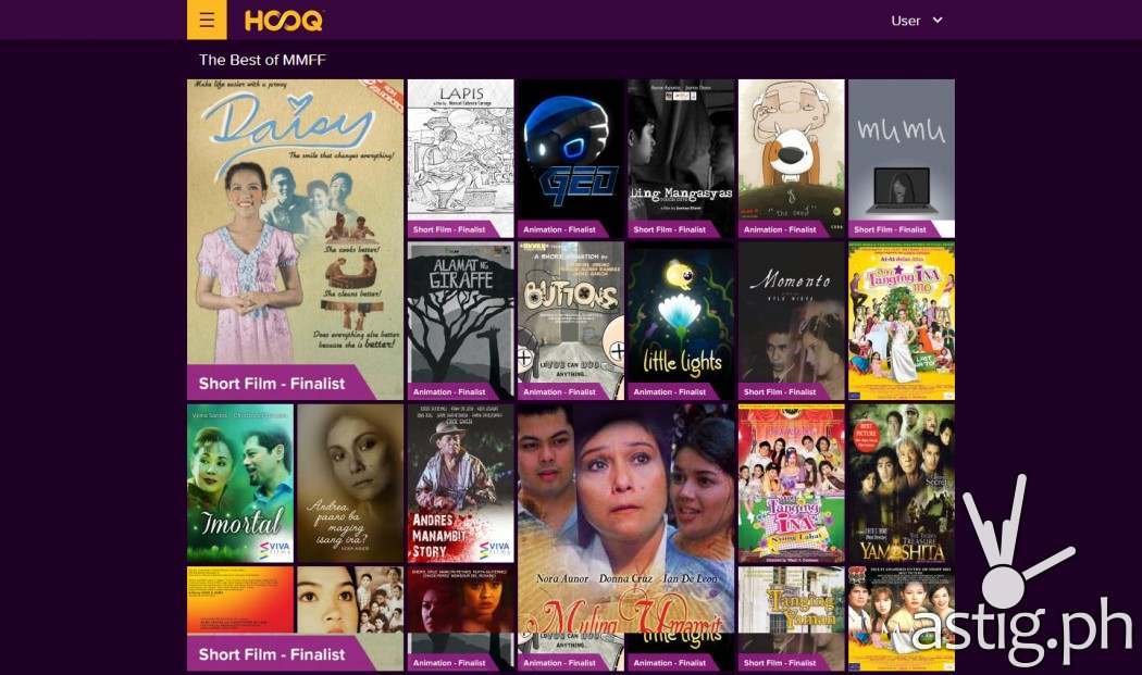You can watch MMFF finalists at the comfort of your home using HOOQ