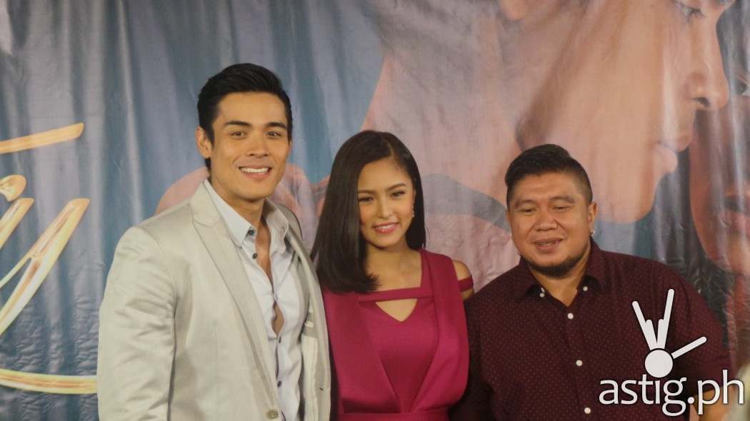 Xian Lim and Kim Chiu with Direk Richard Somes