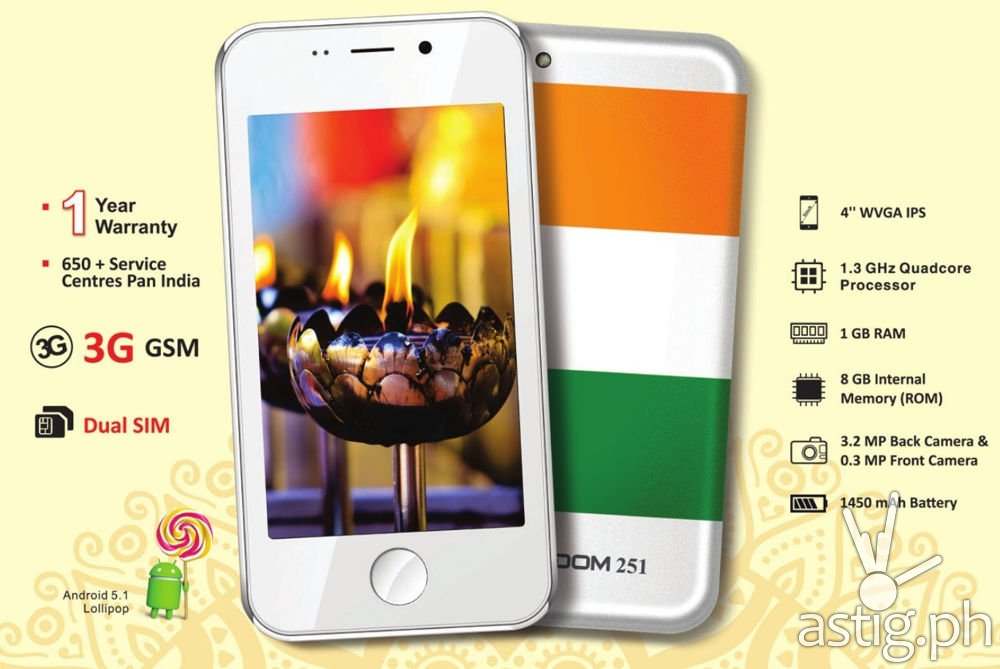 Freedom 251 technical specifications