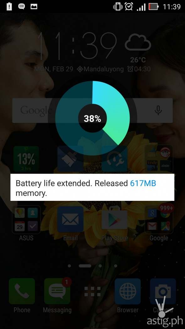 Asus Zenfone Battery Life Extension