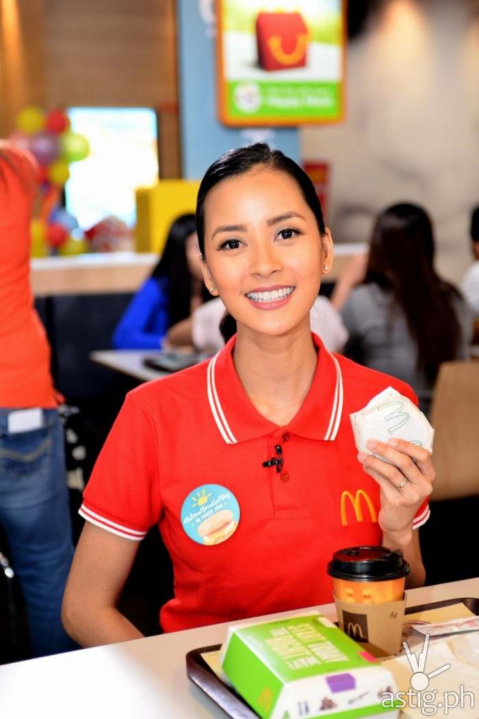 Bianca Gonzales-Intal at McDonald's National Breakfast Day