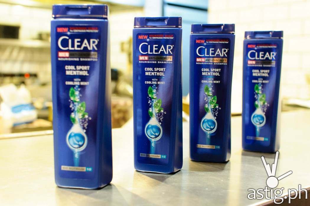 Who doesn't love that fresh, minty feeling of CLEAR Anti-Dandruff Men's Shampoo!?