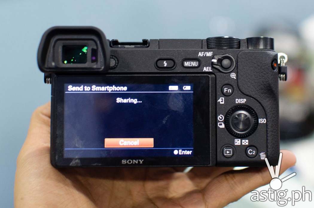 Sony A6300 mirrorless camera