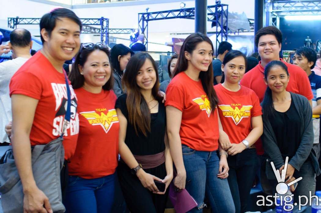 PMCM Events Team at the Media Launch of Batman v Superman held at The Block SM North EDSA