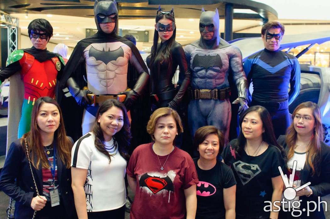 Pacific Licensing Studio PTE LTD with the superheroes
