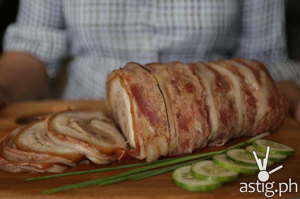 Bacon Wrapped Porchetta by Q Provisions