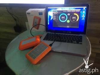 LaCie Rugged Raid Actual Read and Write Speeds
