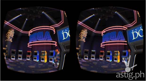 Oculus Arcade for the Samsung Gear VR