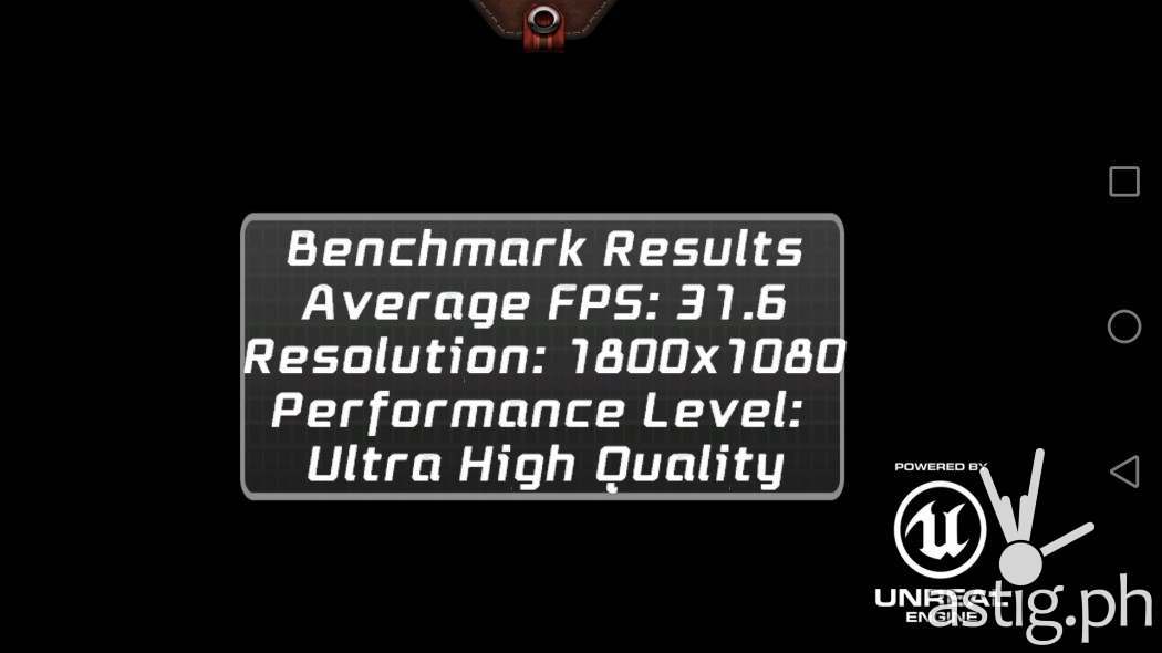 Huawei GR5 Epic Citadel 3D benchmark results