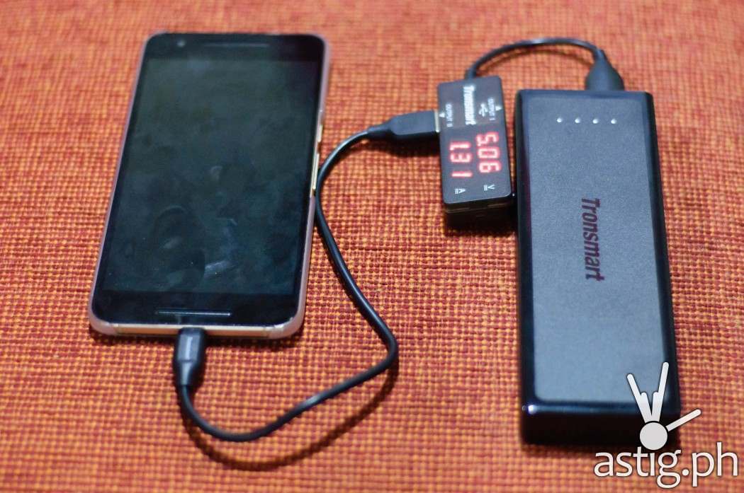 Tronsmart 12000 mAh USB Type-C powerbank with Quick Charge support