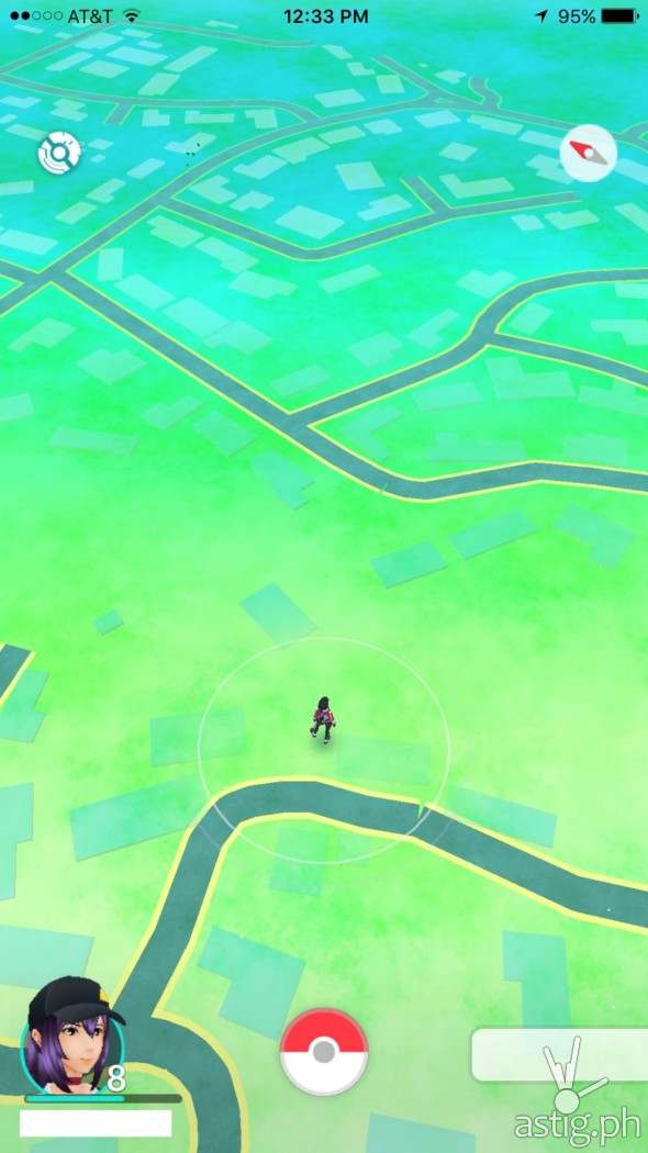 Although you can install the game, playing Pokemon Go in the Philippines will show an empty map.