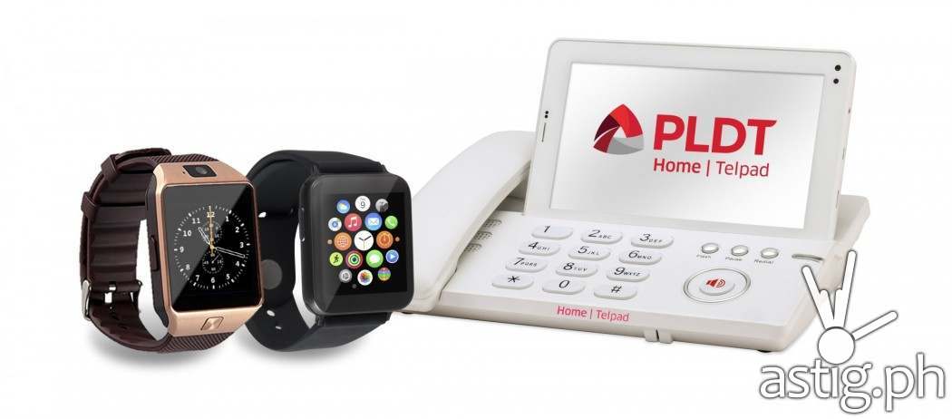PLDT Telpad and Smart Watch