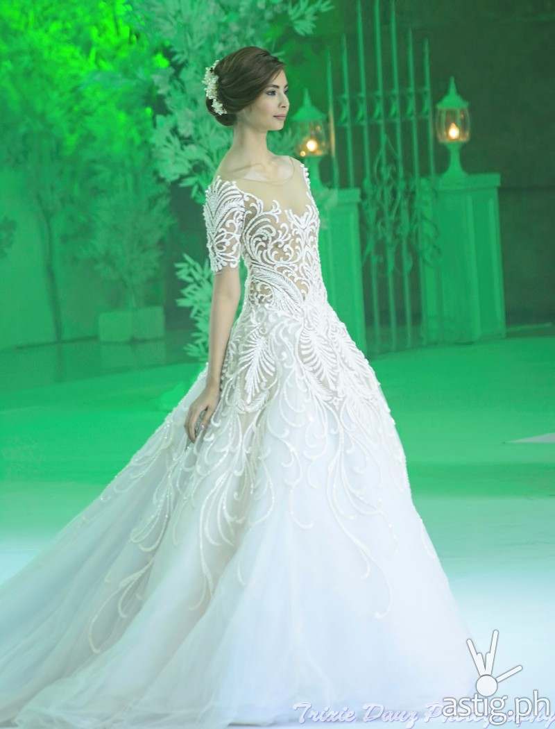 Wedding gown by Francis Libiran at Marriott Hotel Manila - Marry Me At Marriott