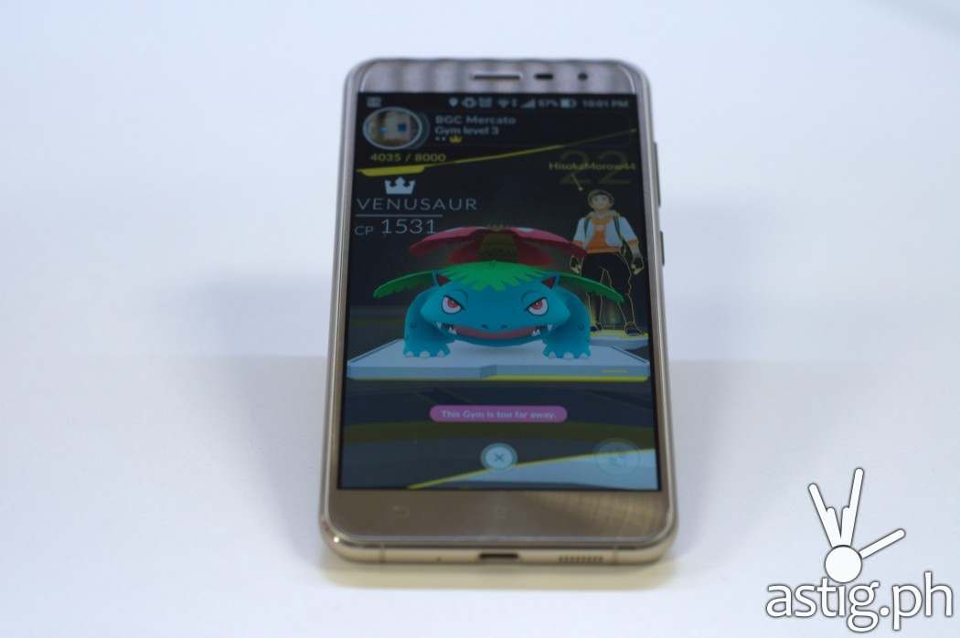 ASUS ZenFone 3 gaming - Pokemon Go