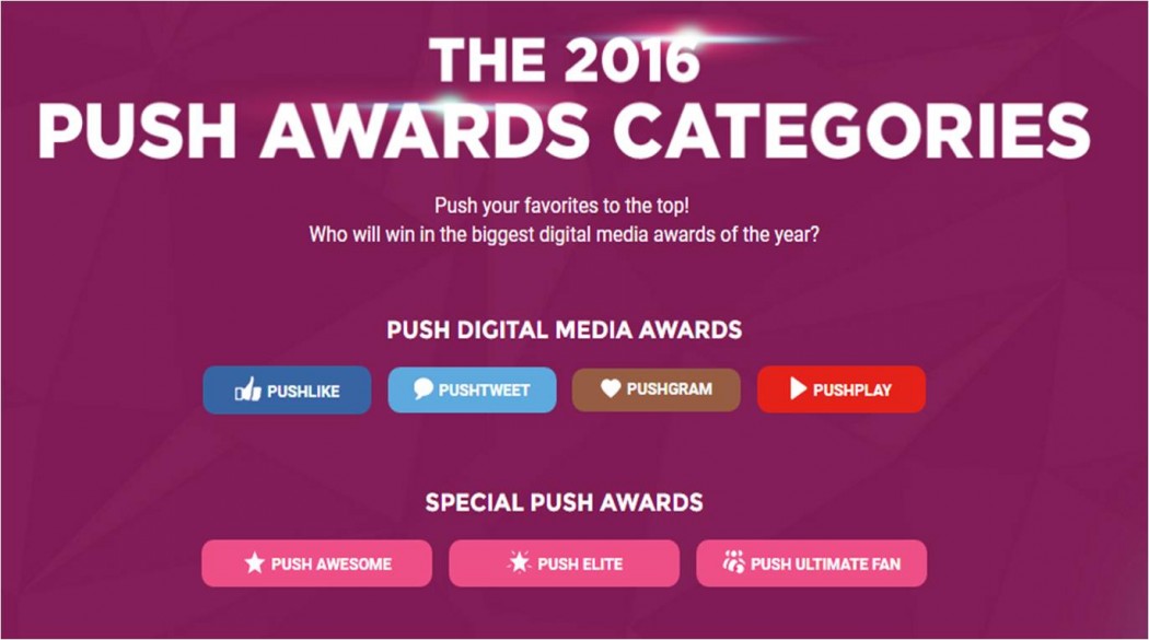 Push Awards Categories