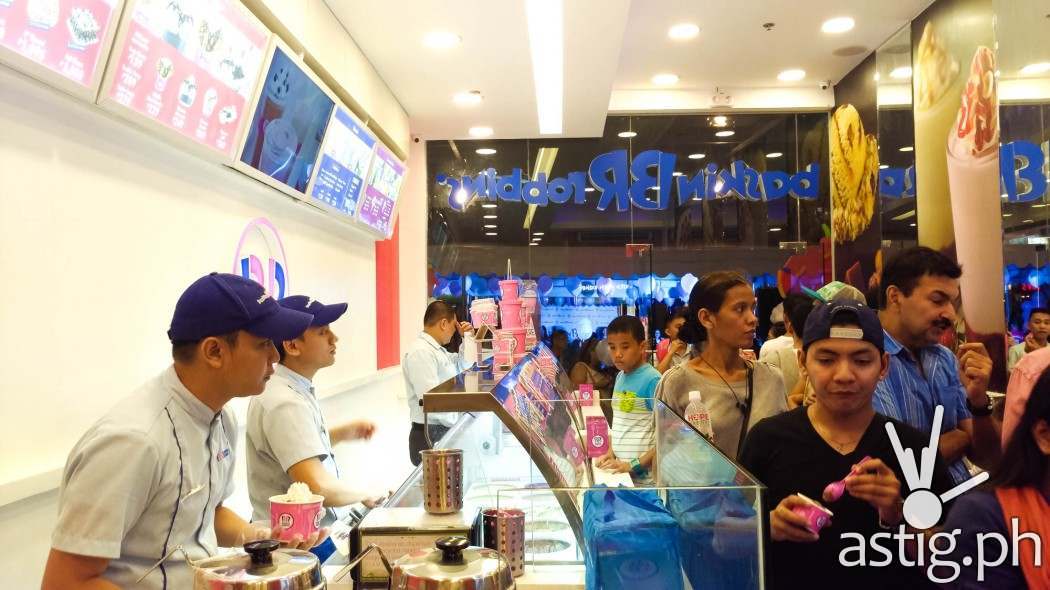 Grand opening of Baskin-Robbins Bonifacio High Street BGC Taguig