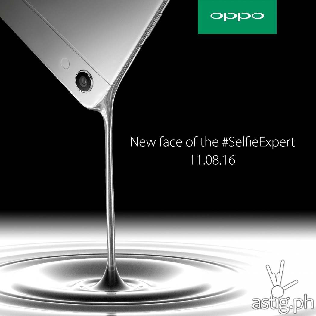 OPPO teaser hinting at a new ambassador to be revealed on November 8