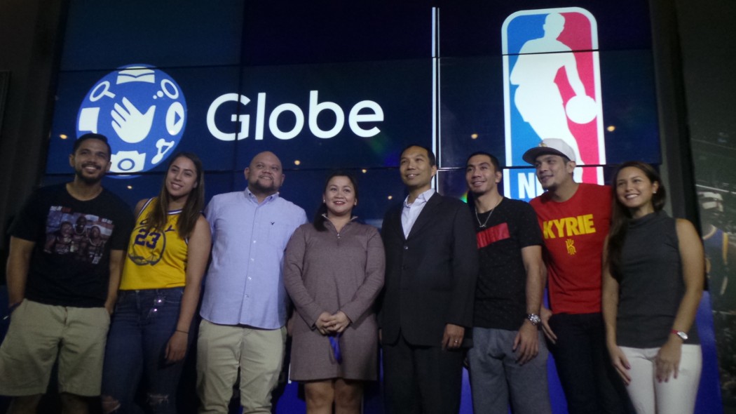 Globe x NBA executives with Ambassadors