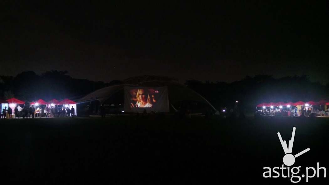 Outdoor Cinema Set-up