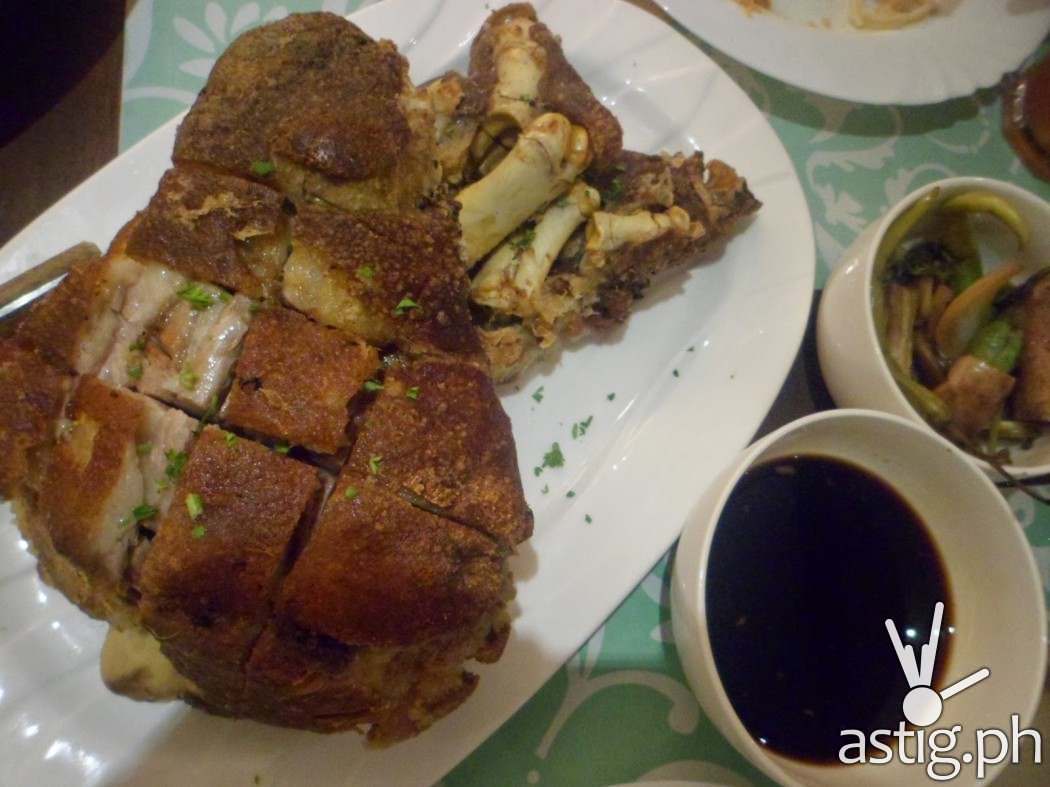 Crispy Pata - Pinac restaurant UP Town Center