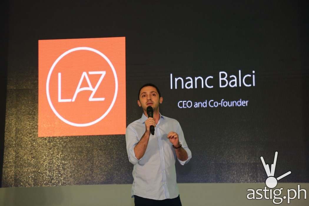 Lazada CEO Inanc Balci talking about Oppo's partnership with Lazada