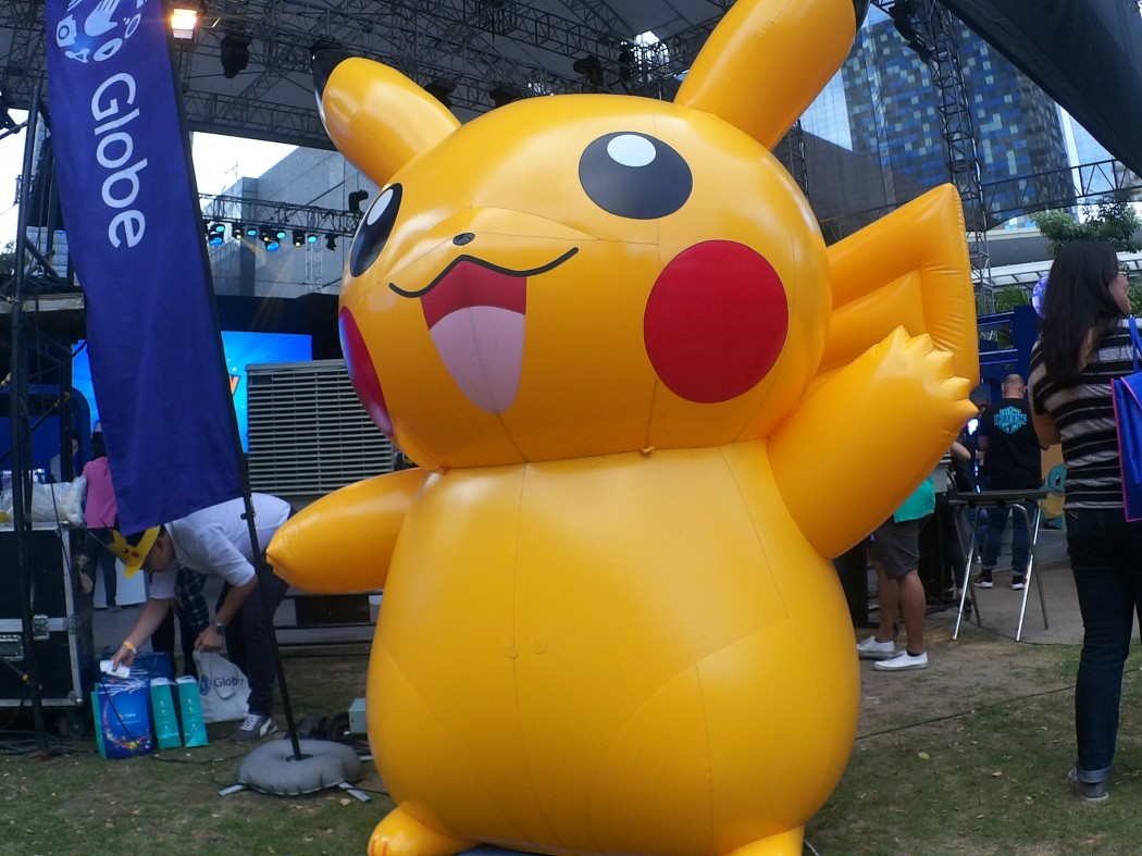 Pikachu inflatable