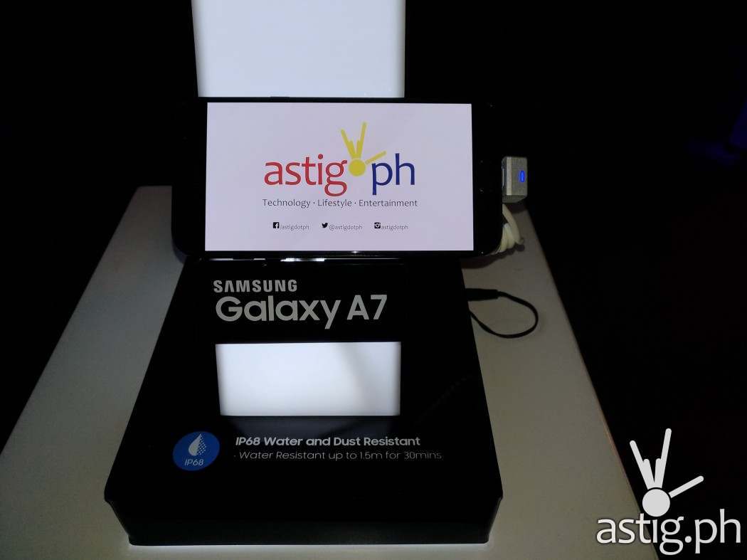 Samsung Galaxy A7 (2017) Philippine edition
