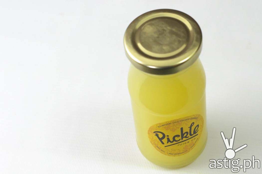 Pickle.ph premium cold-pressed juice pineapple lemon spinach stevia