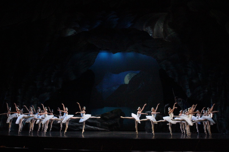 The corps de ballet in Swan Lake - Photo by Jude Bautista