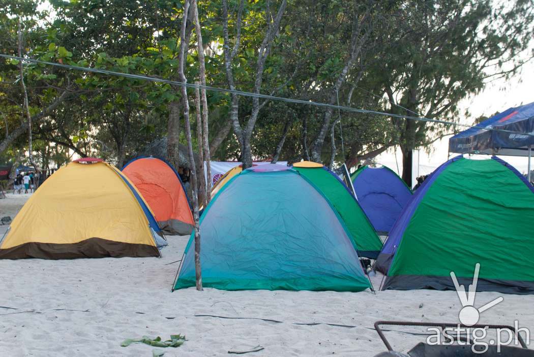 Glamping and camping sites at Partakan Festival 2017