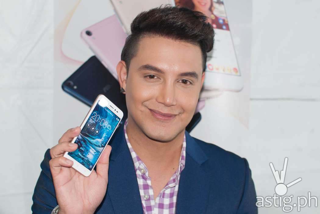 Paolo Ballesteros is the ambassador for the Zenfone Livee