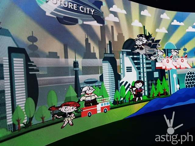 Future City An Interactive Digital Park Sketch Village
