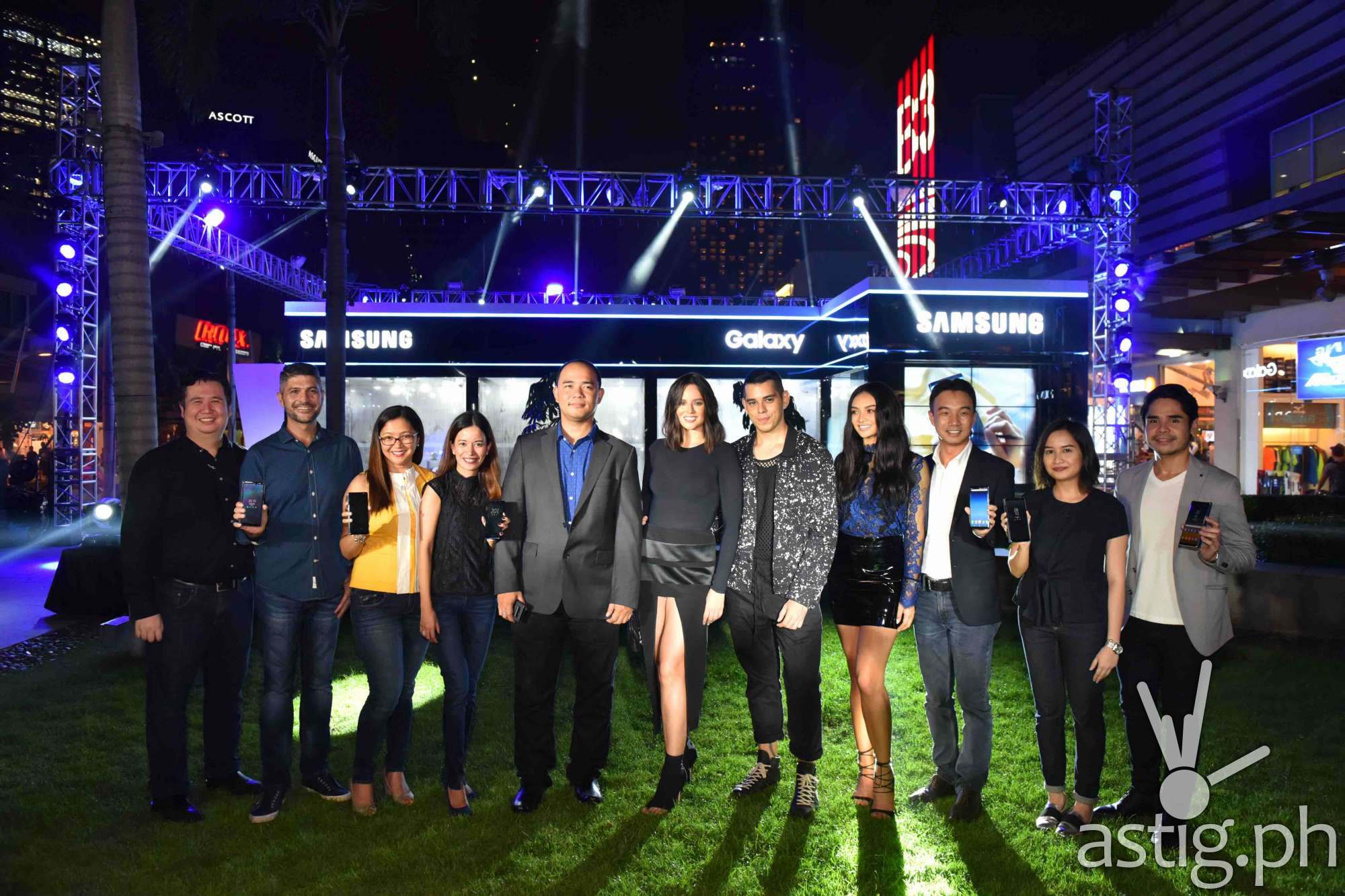 Samsung Team with Brand Ambassadors