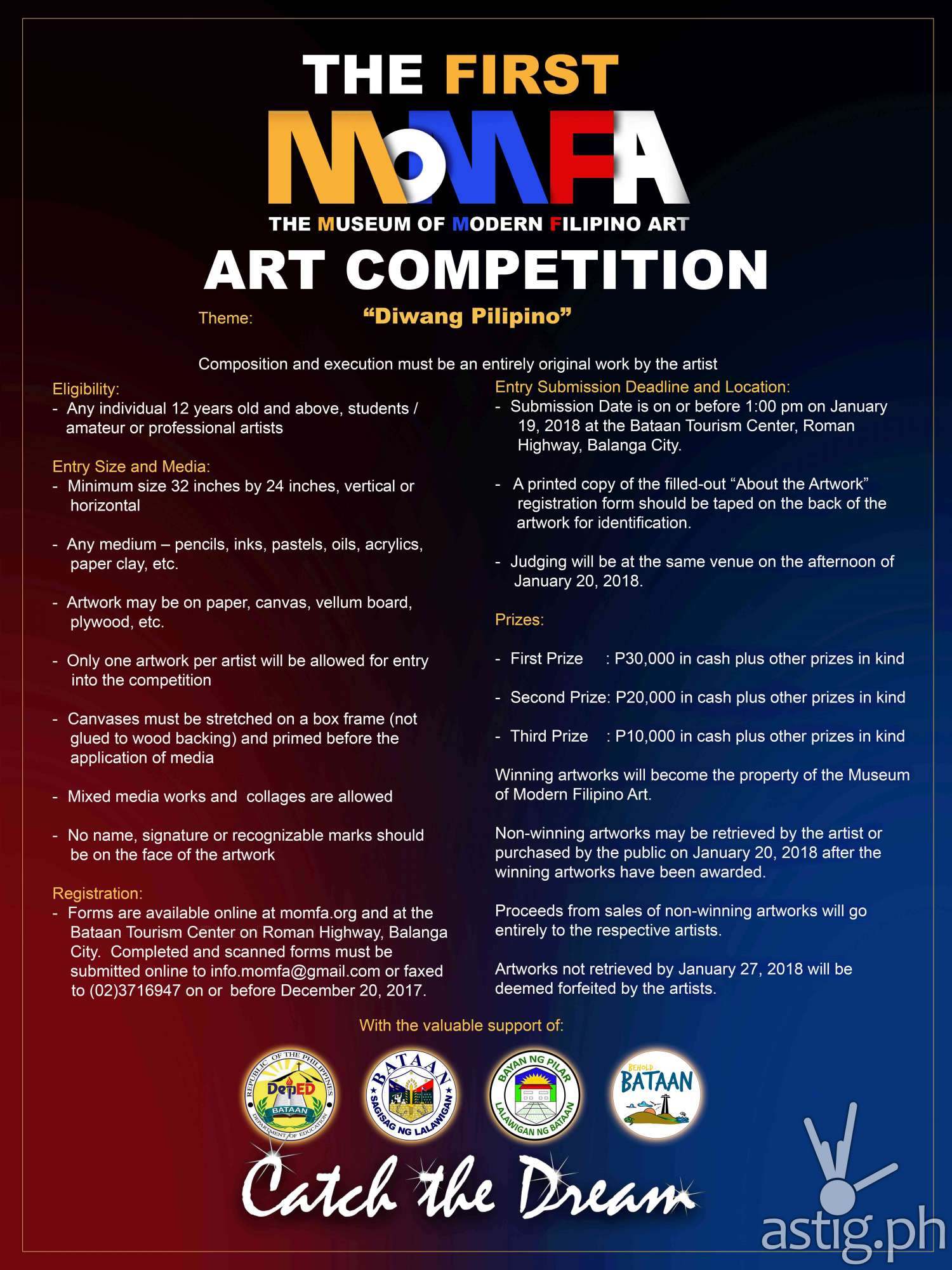 MOMFA competition poster