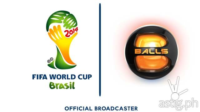 Balls Channel is the official broadcaster of the 2014 FIFA World Cup in Brazil