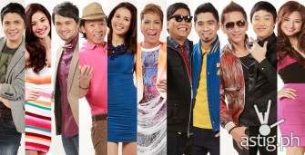 It's Showtime hosts Vhong, Anne, Billy, Kuya Kim, Karylle, Vice, Jugs, Teddy, Jhong, Ryan, Coleen