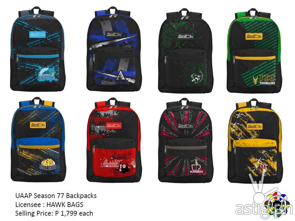 UAAP University Hawk bags