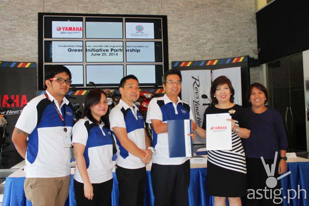 Yamaha donates 20 motorcycles to ABS-CBN Lingkod Kapamilya