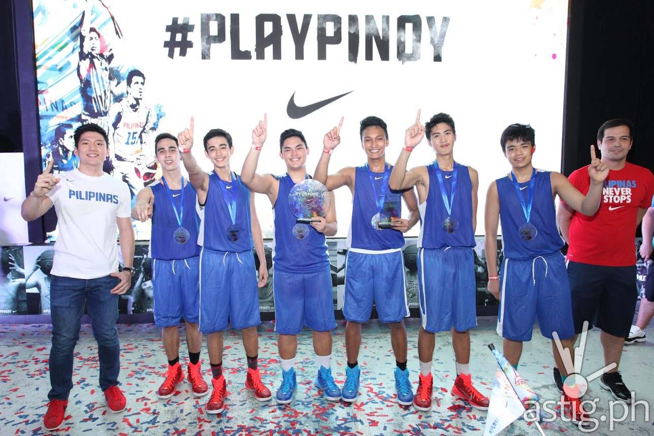 Team Amazing Playground emerged victorious at the Nike PlayPinoy basketball tournament