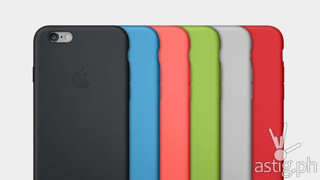 Silicone cases for the Apple iPhone 6 and iPhone 6 Plus
